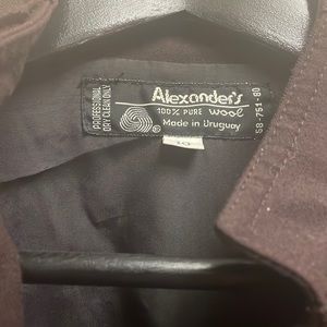 Dark brown wool jacket